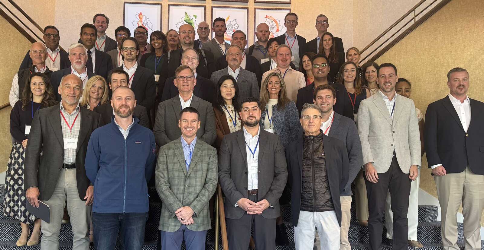 corporate partners, sponsors and eras cardiac executive board meet at event